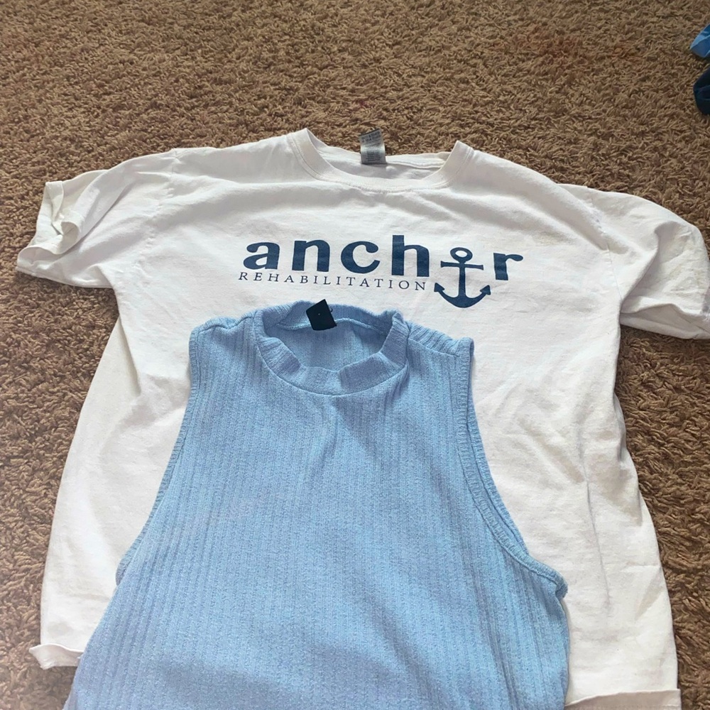 Shein and anchor shirt